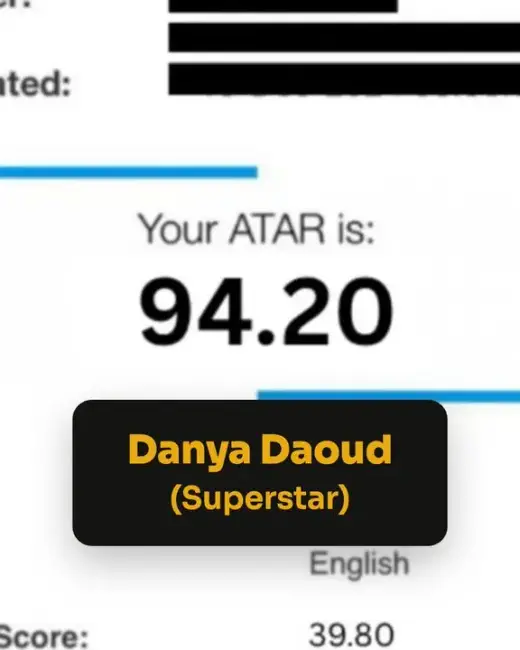 Danya Daoud, ATAR 94.20